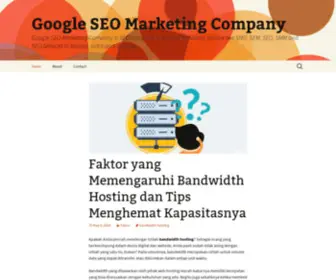 Googleseomarketing.org(SEO company in India) Screenshot