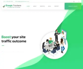 Googletrackers.com(Best digital marketing company in Delhi) Screenshot