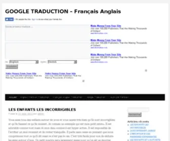Googletraduction.net(GOOGLE) Screenshot