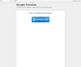 Googletranslate.org(Google Translate) Screenshot