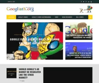 Googliath.org(When is big) Screenshot
