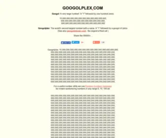 Googolplex.com(Etc) Screenshot