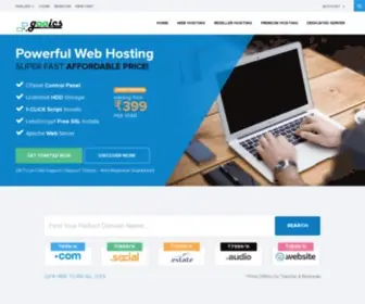 Gooics.com(Fully managed web hosting provider in india with 24/7 managed support) Screenshot