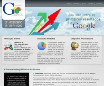 Goomarketing.com.br(Agencia pioneira em SEO e otimiza) Screenshot