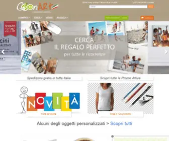 Goonart.it(Gadget personalizzati vendi e compra tante Idee Regalo Originali su Goonart) Screenshot