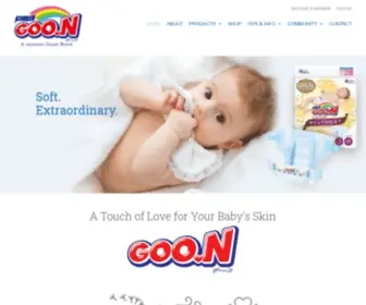 Goondiaper.com(A Japanese Baby Diaper Keeps Babies Skin Dry & Protected) Screenshot