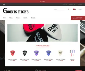 Goonispick.com(Goonis Picks) Screenshot