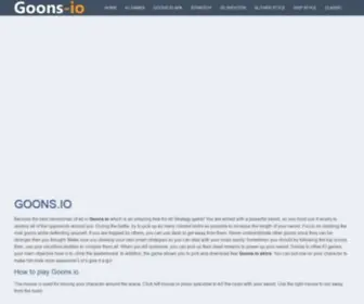 Goons-IO.com(goons io) Screenshot