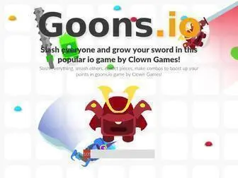 Goons.io(Unblocked Smash hit io game by Clown Games) Screenshot