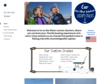 Goonthewater.com(Go On the Water) Screenshot