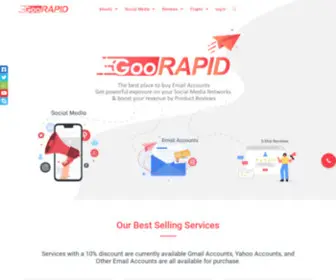 Goorapid.com(Social Media) Screenshot