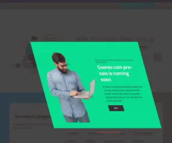 Gooreo.com(Blockchain Freelance Platform) Screenshot