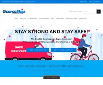 Goorooship.ca(One stop shipping platform) Screenshot
