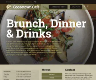 Goosetowncafe.com(Goosetowncafe) Screenshot