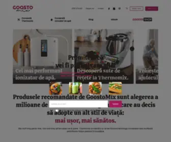 Goostomix.ro(Cu ce Inovatii Utilezi Bucataria Omului Grabit si Pretentios) Screenshot