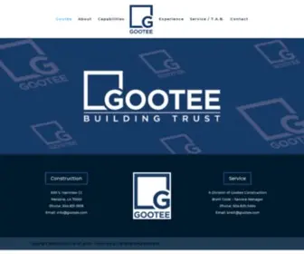 Gootee.com(Gootee Construction) Screenshot