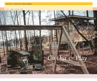 Gooutandplaybuilders.com(Tree House Builder & Custom Wood Working in Chapel Hill) Screenshot