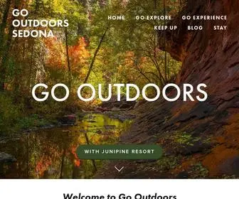 Gooutdoorssedona.com(Go Outdoors Sedona) Screenshot