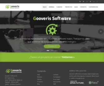 Gooveris.com(Consultoría de desarrollo software) Screenshot