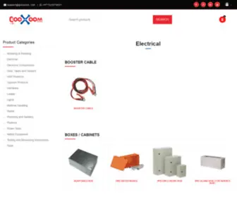 Gooxoom.com(E-Commerce marketplace for Tools, Hardware and Building Materials) Screenshot