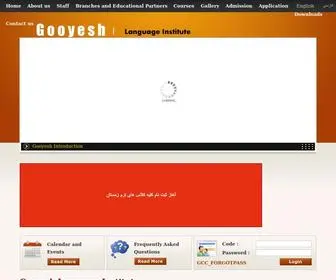 Gooyesh-Edu.com(Gooyesh Language Institute) Screenshot