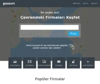 Goozum.com(Firma Rehberi) Screenshot