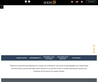Gopac.mx(Gopac Soluciones Integrales) Screenshot