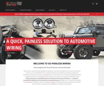 Gopainlesswiring.com(GoPainlessWiring) Screenshot