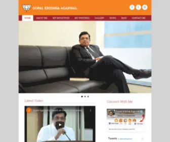 Gopalagarwal.in(Gopalkrishanagarwal) Screenshot