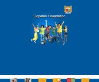 Gopalanschool.com(National School in Bangalore) Screenshot