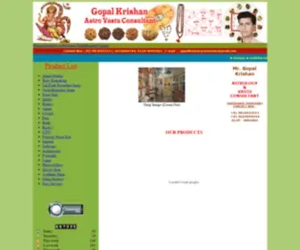 Gopalkrishanastrovastu.com(Just another WordPress site) Screenshot