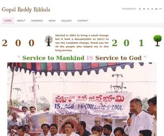 Gopalreddy.com(Gopal Reddy Rikkala) Screenshot