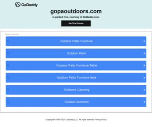 Gopaoutdoors.com(Outdoor activities in PA) Screenshot