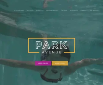 Goparkavenuehome.com(Park Avenue) Screenshot