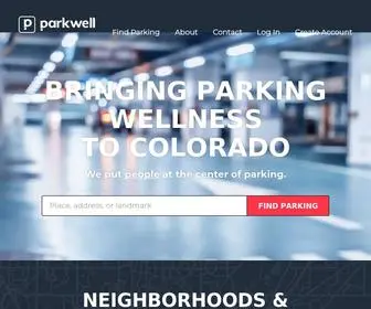 Goparkwell.com(Parkwell) Screenshot