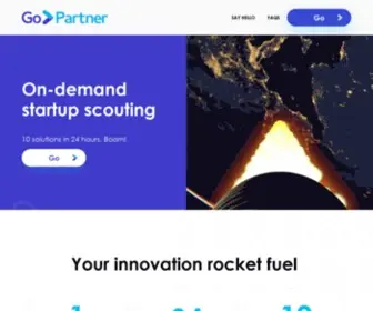 Gopartner.com(Scouting 10 startups in 24 hours) Screenshot