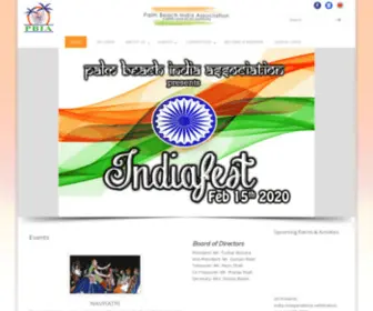 Gopbia.org(Palm Beach India Association.This) Screenshot