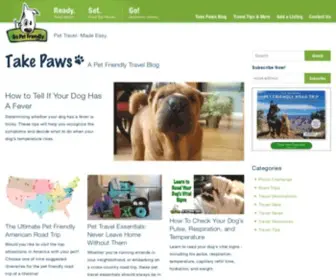 Gopetfriendlyblog.com(Pet Friendly Hotel & Travel Tips) Screenshot