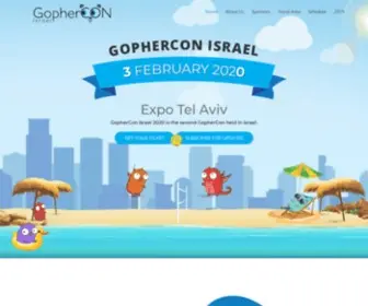 Gophercon.org.il(GopherCon Israel) Screenshot