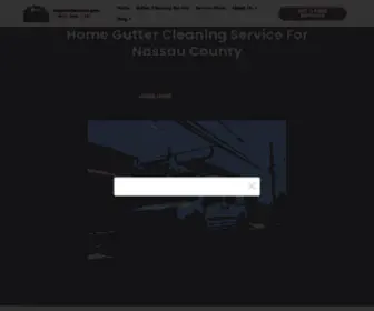 Gophergutters.com(Nassau County's Best Gutter Cleaning Company) Screenshot