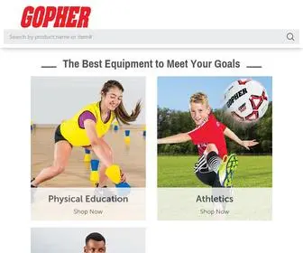 Gophersport.com(Gopher Sport) Screenshot