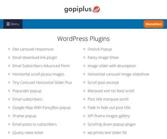 Gopiplus.com(Wordpress plugin) Screenshot