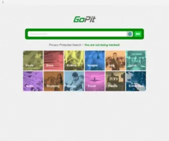 Gopit.com(GoPit Search Engine) Screenshot