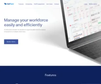 Goplanr.com(Goplanr Workforce Management Software) Screenshot