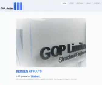 Gopltd.com(Structural Engineering Consultant) Screenshot