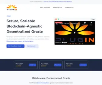 Goplugin.co(Secure, Scalable Blockchain-Agnostic Decentralized Oracle) Screenshot