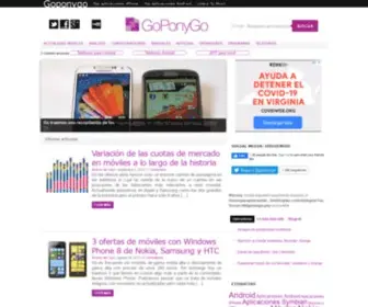 Goponygo.com(Teléfonos) Screenshot