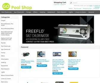 Gopoolshop.com.au(Go Pool Shop) Screenshot