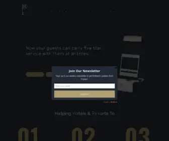 Goportier.com(Luxury Hotel Guest Engagement) Screenshot
