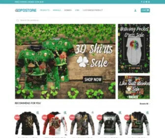 GopoStore.com(Online Clothing Store) Screenshot